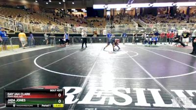 190 lbs 3rd Place Match - Day`jah Clark, Miami Norland vs Jada Jones, Apopka