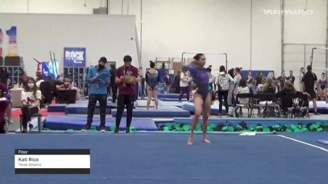 Kati Rice - Floor, Texas Dreams - 2021 Region 3 Women's Championships