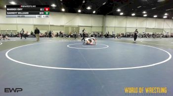 95 lbs Final - Maddex Ewy, OK Elite 14U 2 vs Garrett Williams, Untouchables 14u Purple