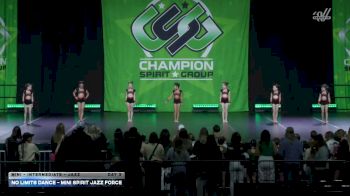 No Limits Dance - Mini Spirit Jazz Force [2026 Mini - Intermediate - Jazz Day 3] 2026 CSG Dance Grand Nationals