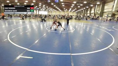 80 lbs Round 2 (10:30am Friday) - Colt Roeder, Backyard Brawlers vs Maximus Sako, Westshore D.S.