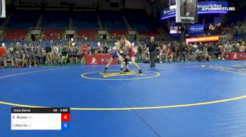 132 lbs Cons Semis - Kyle Boeke, Minnesota vs Ivan Morris, Colorado