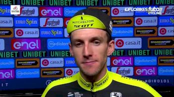 Simon Yates After Stage 13
