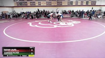 197 lbs Champ. Round 1 - Rayhan Jaleel, Santa Rosa Junior College vs Garrison Palmer, Shasta College