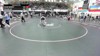 150 lbs Quarters & 1st Wb (16 Team) - William Alt, Kelly Walsh vs Kolbe Merritt, Star Valley