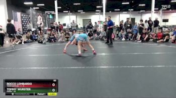 96 lbs Round 7 (8 Team) - Tommy Wurster, POWA vs Rocco Lombardo, Team Gotcha - 1