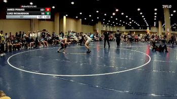 157 lbs Quarters & 3rd Wb (32 Team) - Luke Richardson, Team Mat Clash vs James Pihakis, North Shelby Regulators Red