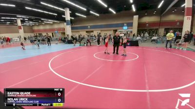 71 lbs Cons. Round 1 - Easton Quade, Warrior Trained Wrestling vs Nolan Urick, Coppell Stars Wrestling Club