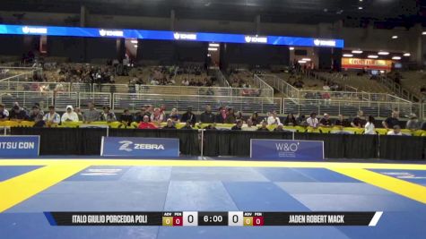 Jaden Robert Mack vs Italo Giulio Porcedda Poli 2025 Pan Jiu Jitsu IBJJF Championship