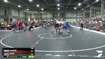 235 lbs Cons. Round 1 - Noah Couey, Bluestem vs Brady Alonzo, Chanute