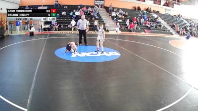65 lbs Quarterfinal - Cash Henderson, Hempfield vs Colton Heskey, Ligonier Valley
