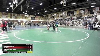 157 lbs Champ. Round 1 - Henry Egami, Valencia vs Bailey Holman, Poway