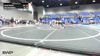 93 lbs Semifinal - Chase Winkle, Best Trained vs Treyten Embrey, Tech Fall Elite