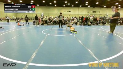 61 lbs Rr Rnd 1 - Easton McMahon, Shootbox 9U vs Weston Myers, Tulsa Elite 9U