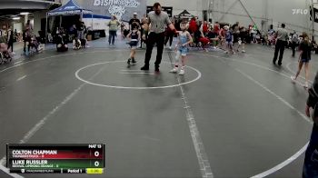 48 lbs Round 2 (4 Team) - Luke Russler, Revival Uprising Orange vs Colton Chapman, Thunderstruck