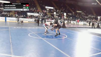 120 lbs Consi Of 8 #1 - Dylan Walker, Tyngsborough/Dracut vs Ethan Caceres, Shawsheen