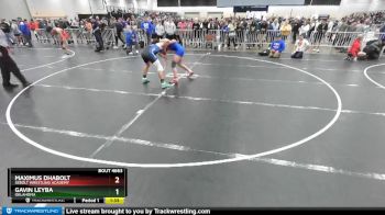 138 lbs Champ. Round 3 - Gavin Leyba, Oklahoma vs Maximus Dhabolt, Sebolt Wrestling Academy