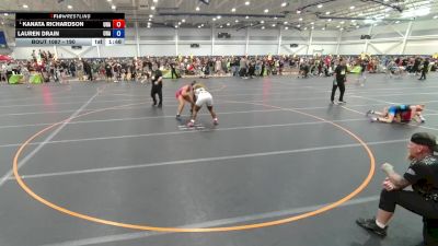 190 lbs Round 2 - Kanata Richardson, Unattached vs Lauren Drain, Unattached