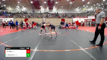 105-112 lbs Round 1 - Claire May, Roncalli vs AnnaMae Mosconi, Southport