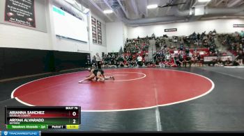 110 lbs Quarterfinal - Ariyah Alvarado, Skyview vs Arianna Sanchez, Douglas County