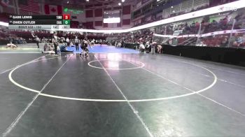 150 lbs Cons. Round 5 - Owen Cutler, Eagle vs Gabe Lewis, Timberline