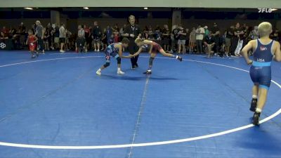 78 lbs Champ. Rd Of 32 - Kaiden Galindez, Massas Maniacs vs Eliace Majka, Black Fox Wrestling Academy
