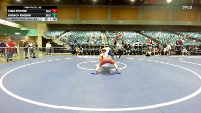 174 lbs Round Of 32 - Chaz Ponton, UNATT-Western Wyoming vs Hudson Rogers, UNATT-Utah Valley