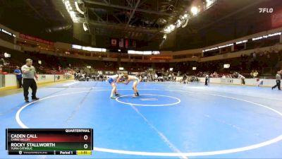 175 lbs Quarterfinal - Caden Call, Chino Valley vs Rocky Stallworth, Yuma Catholic