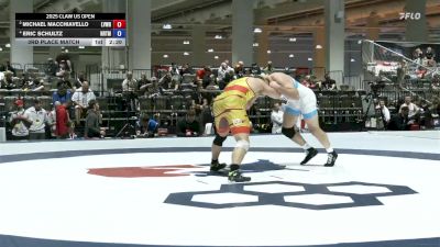 92 lbs 3rd Place Match - Michael Macchiavello, Lehigh Valley Wrestling RTC/ Titan Mercury Wrestling Club (TMWC) vs Eric Schultz, Nebraska RTC/ Titan Mercury Wrestling Club (TMWC)