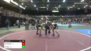 132 lbs Round Of 32 - Wyatt Coulam, Mountain Crest vs Reggie Raiz, Champ Academy