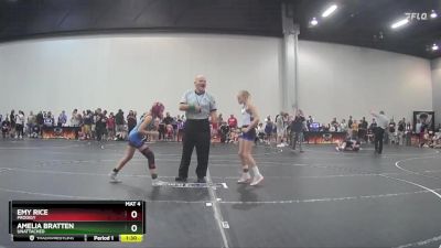 77 lbs Round 2 - Amelia Bratten, Unattached vs Emy Rice, Prodigy