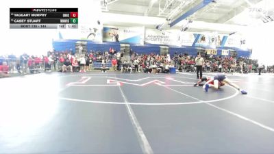 144 lbs Quarterfinal - Taggart Murphy, Olathe North vs Casey Stuart, Wichita-Northwest Hs