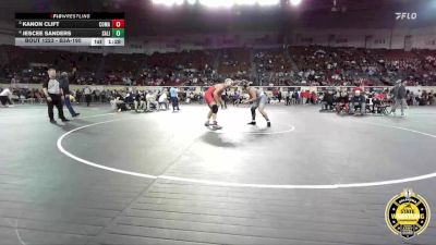 B3A-190 lbs Quarterfinal - Kanon Clift, Comanche vs Jescee Sanders, Salina
