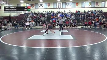 135 lbs 1st Place Match - Lexa Rozevink, Ames vs Maya Swarts, Cedar Falls