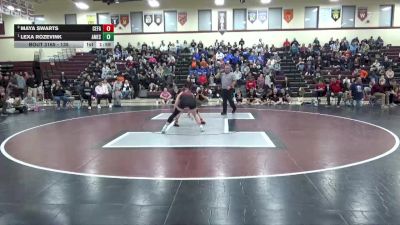 135 lbs 1st Place Match - Lexa Rozevink, Ames vs Maya Swarts, Cedar Falls