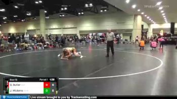 114 lbs Round 3 (10 Team) - Quinn Butler, SD Heat vs Javanica Mickens, The Angels