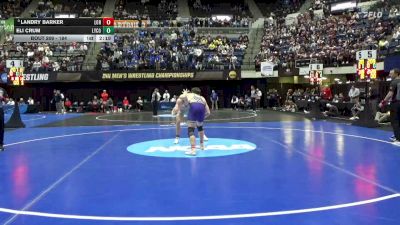184 lbs Cons. Round 1 - Eli Crum, Lycoming vs Landry Barker, Loras