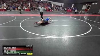145 lbs Champ. Round 2 - Dylan La Kosh, Omro Youth Wrestling vs Cohen Wester, Victory School Of Wrestling