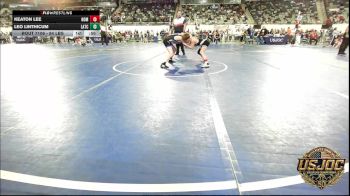 84 lbs Consolation - Keaton Lee, Team Nomad vs Leo Linthicum, Little Axe Takedown Club