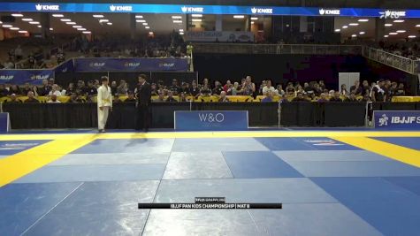 Leonardo Alexander Garza vs Aidyn Baylee Velez 2026 Pan Kids Jiu-Jitsu IBJJF Championship