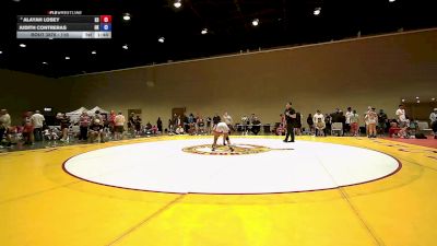 110 lbs Cons. Semis - Ryan Salazar, TX vs Mackenzie Tibbals, OK