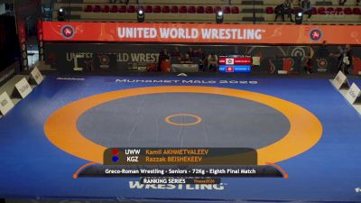 72 kg 1/8 Final - Benji Peak, USA vs Iuri Lomadze, GEO