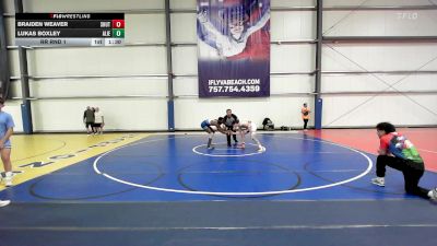 126 lbs Rr Rnd 1 - Braiden Weaver, Team Shutt vs Lukas Boxley, Alien Outsider