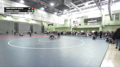 190 lbs Semifinal - Vanessa Gomez, FRANKLIN vs Mmia-Darlyn Garcia, FREMONT