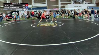 126 lbs Champ. Round 2 - Wyatt Shull, Montana vs Jasiyah Chapa Galvan, California