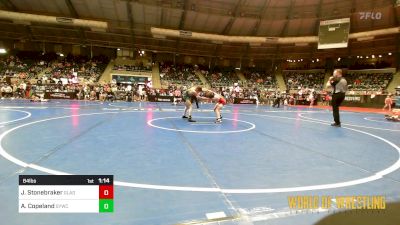 84 lbs Round Of 64 - Jack Stonebraker, Gladiator Wrestling Club vs Asher Copeland, Springdale Youth Wrestling Club