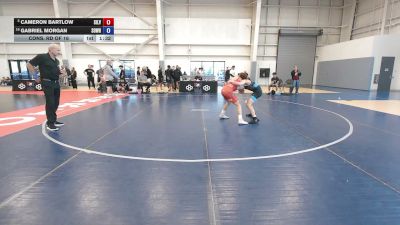 113 lbs Cons. Rd Of 16 - Cameron Bartlow, Silvaback vs Gabriel Morgan, Southwest Wrestling