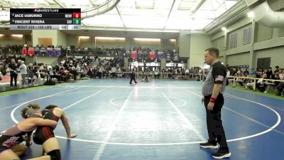 150 lbs Consolation - Jace Iamunno, North Haven vs Vincent Rivera, Xavier