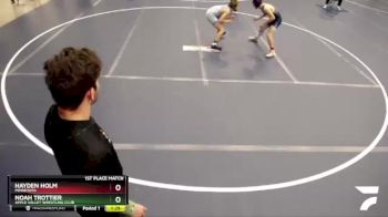 138 lbs 1st Place Match - Noah Trottier, Apple Valley Wrestling Club vs Hayden Holm, Minnesota