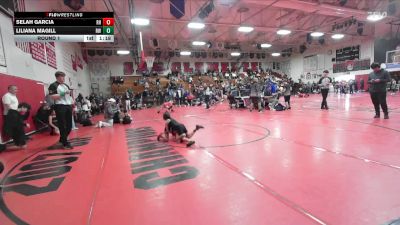 60-62 lbs Round 1 - Liliana Magill, Reign WC vs Selah Garcia, Rough House
